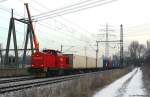 202 535-1/SES  Chris  fuhr am 15.1.13 mit einem Gz durch Waltershof.