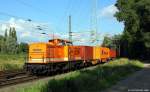 204 373-5  Locon 203  fuhr am 17.9.13 mit einem Containerzug durch Waltershof.