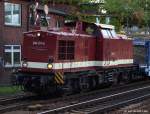 204 311-5 (92 80 1202 311-7 D-MTEG) fhrt am 4.9.10 durch den Harburger Bhf. durch gen Maschen.