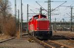 212 347-9 der DB Fahrwegdienste GmbH steht ebenfallas abgestellt in HH-Harburg. 2.4.11