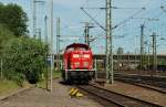 212 323-0  Fritze  der DB Fahrwegdienste steht schon seit lngerem im/am Abstellbereich HH-Harburg. 03.06.11