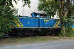 MWB V 1252/212 322-2 abgestellt am MWB Parkplatz Dradenau. 01.09.12