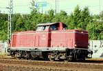 Am 06.08.2013 rauschte die Vienenburger 211 019-5 durch HH-Harburg.