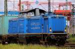 VtT Teil 2: EGP 1212 054-1(Unt/LS X/19.06.08) ebenfalls festgehalten als Portrait am Eurogat-Terminal in HH-Dradenau. 29.05.2014 