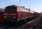 218 314 und 307 mit Sylt Shuttle auf Sylt in Westerland vom General fotografiert. 29.1.11