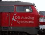 218 311 und der klare Hinweis wo sie hingehrt. 29.1.11