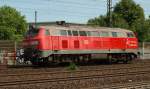 ...hinten Pfui !!! Die etwas andere Lackierungsvariante einer BR 218....HH-Harbug 01.06.11