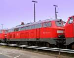 218 339-0(REV/HB X/18.01.05,Verl/HB X/18.01.12)war die dritte 218 im Lokzug in Kiel. 31.12.11