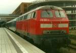 218 901-7, Bremerhaven Hbf, April 2001. Scan