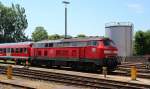 218 431-5 nochmal im Portrait, Lindau Bhf, 02.06.12