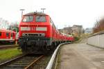 DB 1218 329,339,330 und 453, Bw Kiel, 31.12.2011(134)