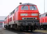 DB 1218 307-7 und 322-6, Niebüll, 29.03.2014