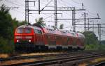 1218 329-1 mit RB nach Kiel, Jübek 27.06.2014