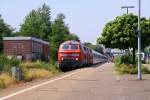 Db 1218 397-8 und 314-3 mir IC 2191 in Husum, 19.07.2014