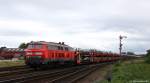 Am 7.9.14 konnte 218 364-8 mit ihrem Syltshuttle in Tinnum angetroffen werden.