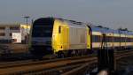 223 015-9 schiebt die NOB nach Hamburg aus Westerland raus. 29.1.11