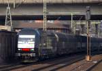 223 013-4 von MRCE/PCT Altmann dieselte gemtlich durch HH-Harburg. 26.2.11