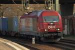223 103-3/OHE 270082 dieselt hier duch Harburg. 2.4.11