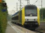 223 012-6/ER 20-012 kam auch whrend des Regens durch Schleswig gefahren. 23.06.11