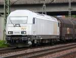 PCT 223 154-6 mit Autotransportzug auf dem Weg nach Maschen. HH 09.06.12