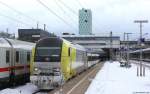 Am 10.3.13 stand ER 20-011 mit der NOB nach Westerland (Sylt) im Bf. Hamburg-Altona.
