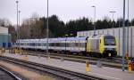 NOB 1223 015-9/ER20-015 abgestellt im NOB Bw in Husum. 08.02.2014