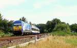 NOB/VEOLIA 1223 055-5  RSH  (REV/NTS/12.05.14)mit NOB aufgenommen bei Risum-lindholm. 22.07.2014