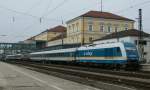 Von Mnchen nach Hof fhrt dieser Alex, denn die 223 071 in Regensburg bernommen hat.
14. Mrz 2009