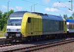 Dritter Beweis das Kieler Woche ist, 223 015-9(ER 20-015)kam ebenfalls mit einem Married Pair Zug aus Husum und fuhr weiter Richtung Kiel. SL 25.6.10