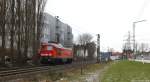 232 529-8 fuhr am 22.2.13 solo durch Unterelbe.