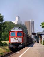 DB 1232 241-0 mit Gz in Husum 19.07.2014