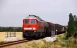 DB 1232 669-2 mit Umleiter aus Esbjerg nach Maschen aufgenommen an einem B im Ort Bredebro/DK. 22.07.14