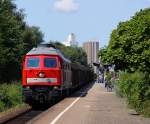 DB 1232 469-7 mit Umleiter Gz im Bhf Husum. 18.07.2015(1097)