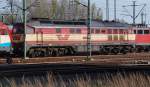 83. EVB 622 01 oder 232 102-3 steht nach erledigter Arbeit in HH-Waltershof und geniet die Sonne. 24.4.10