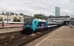 Am 06.07.2019 weilte 245 209 mit ihrem Zug nach Westerland (Sylt) in Hamburg Altona