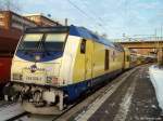 246 008-7 steht am 4.12.10 mit dem ME nach Hamburg Hbf. im Bhf. Hamburg-Harburg und wartet auf Abfahrt.