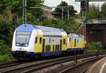 246 007-9 mit ME Dostos Steuerwagen auf Testfahrt, HH-Harburg 07.09.12