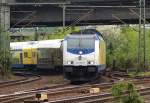 246 006-1 kam mit dem ME von Cuxhaven nach HH-Harburg gefahren. 6.5.10