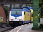 246 008-7(Traxx P160 DE)schob den Metronom von Cuxhaven nach Hamburg Hbf. 26.9.10