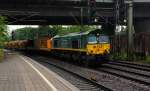 EGP 266 005-8 mit Bauzug, HH-Harburg, 07.07.12