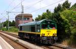 266 044/DE676 stand am 19.7.13 in Itzehoe abgestellt.