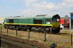 Rheincargo DE67 pausiert am 18 Juli 2016 in Venlo.