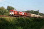HGK DE 668 passiert Tilburg-Warande am 26 Augustus 2016.