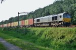 DE 6306 passiert Tilburg-Warande am 26 Augustus 2016.