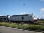 br-285-traxx-f140-de/57200/die-diesellok-285-108-7-der-itl Die Diesellok 285 108-7 der ITL im Hafengebiet von Cuxhaven aufgenommen am 03.08.09.