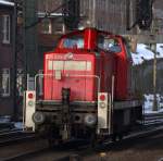 028. Portraitaufnahme der 295 099-6 die am 3.1.11 durch HH-Harburg fuhr.