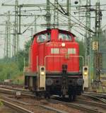 295 062-4 ist  noch  im Dienst als Rangierdiesel. Harburg 8.7.11