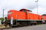 Abstellgruppe HH Rbf Maschen 1.Lok 295 090-5, 29.06.2013

