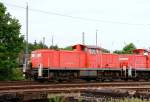 Beginn der V90 Abstellreihe im Gbf Maschen: 3295 023-6, REV/HB X/07.08.03, Verl/AM/17.07.11. Maschen 29.05.2014