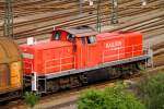 DB 3296 037-5 bei Rangierarbeiten im Gbf Maschen. 29.05.2014
